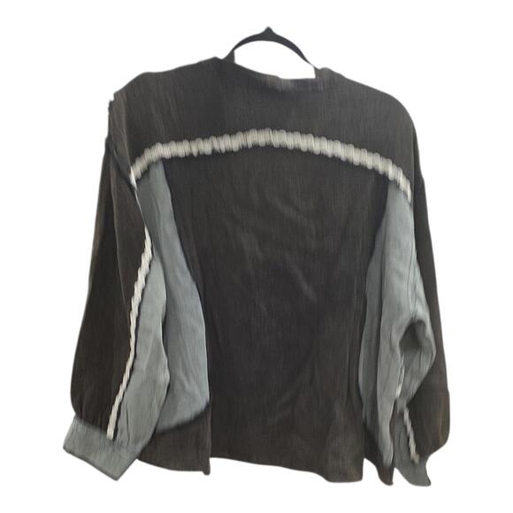 POL Raw Edge Ribbed Pullover - Picture 8 of 8